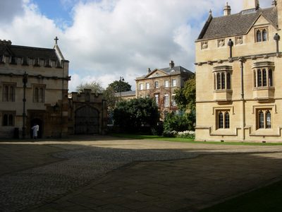The Porter's Lodge is on the Left, St. Swithun's on the...