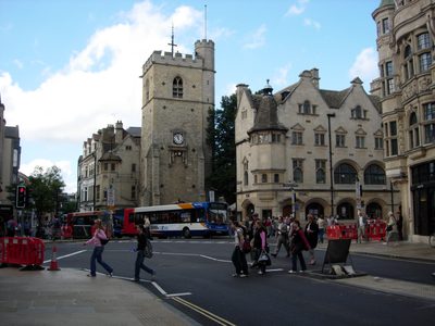 A closer view of Carfax Tower (it sounds like a...