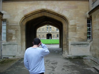 Towards the Old Quad (14th Century)