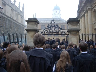 Approach the Sheldonian
