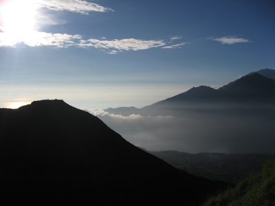 This country had a lot of volcanoes.  The mountains in...