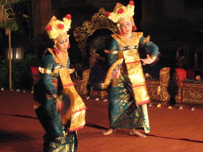 Traditional Balinese dancing.